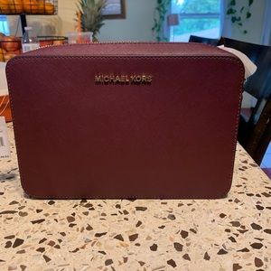 Michael Kors East West Leather Crossbody